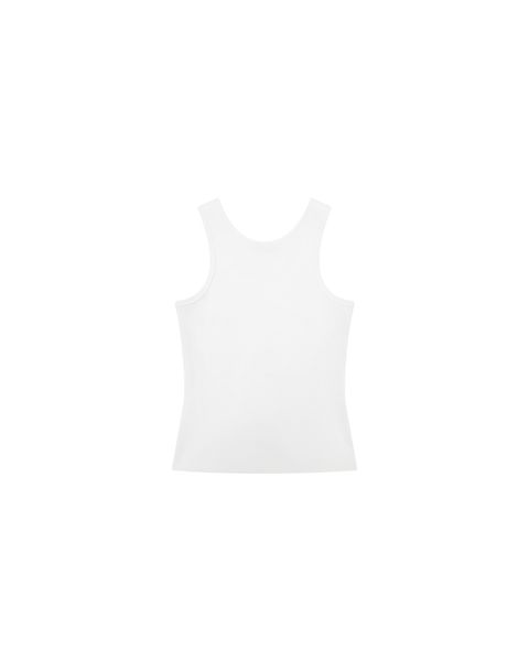  TTF12 - FNOS TONAL TANKTOP - WHITE 