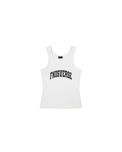  TTF12 - FNOS TONAL TANKTOP - WHITE 