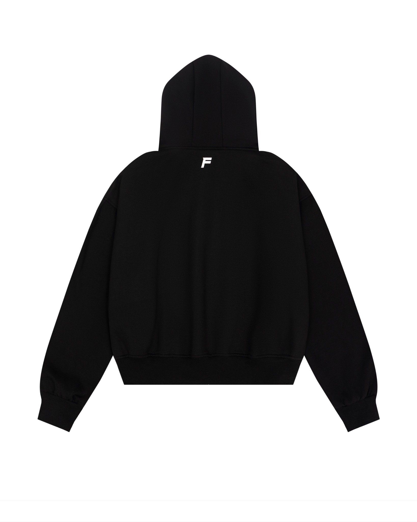  HD13 - BALANCE NUMBER HOODIE - BLACK 