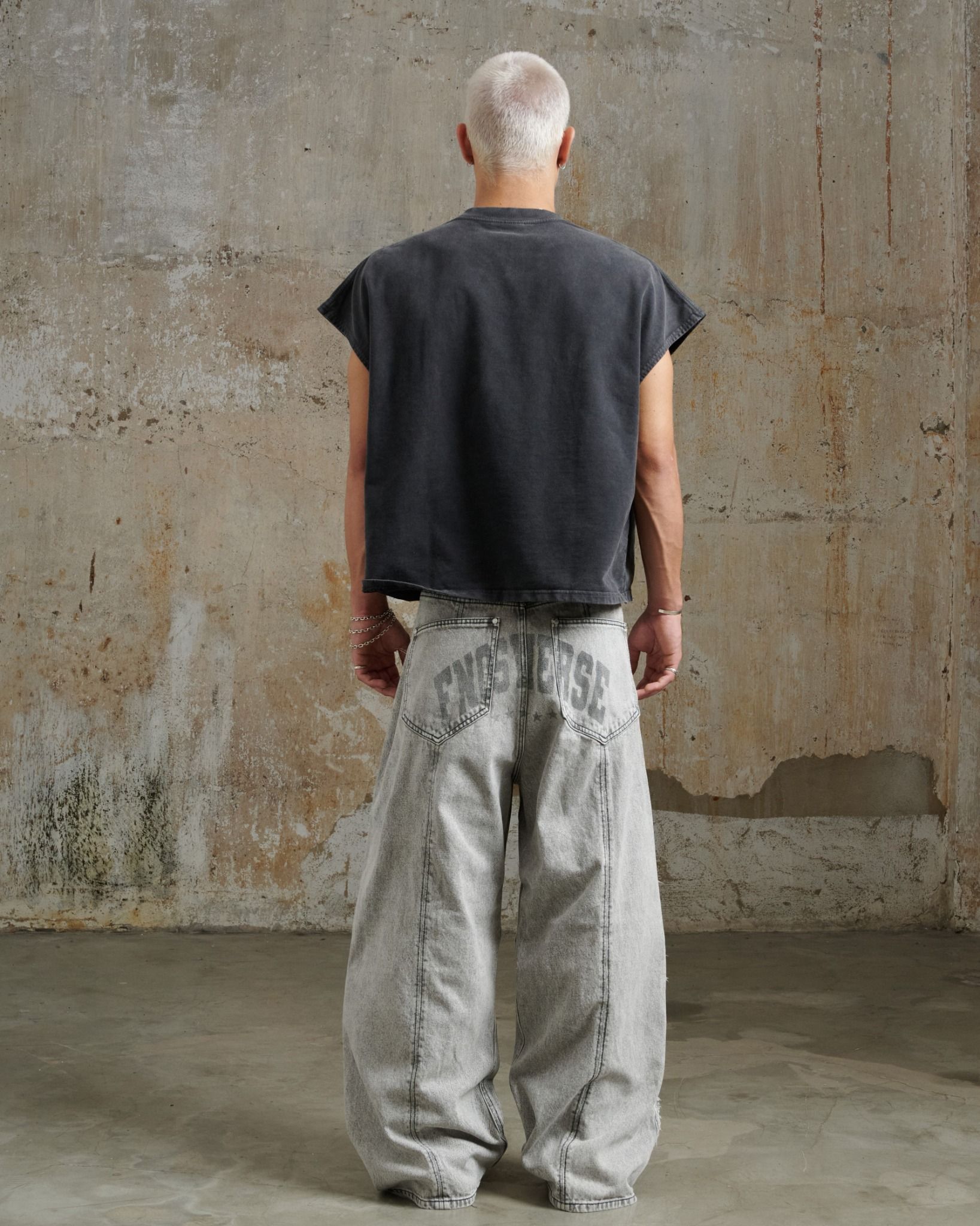  ERG19 - FNOSVERSE JEANS WASH - LIGHT GREY 