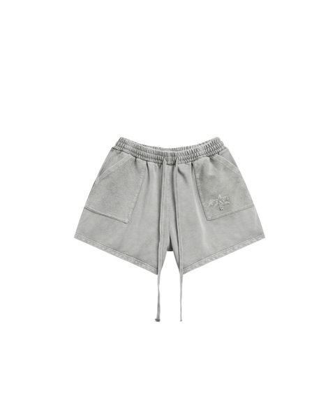  SNW7 - FNOS WASHED SHORT - GREY 