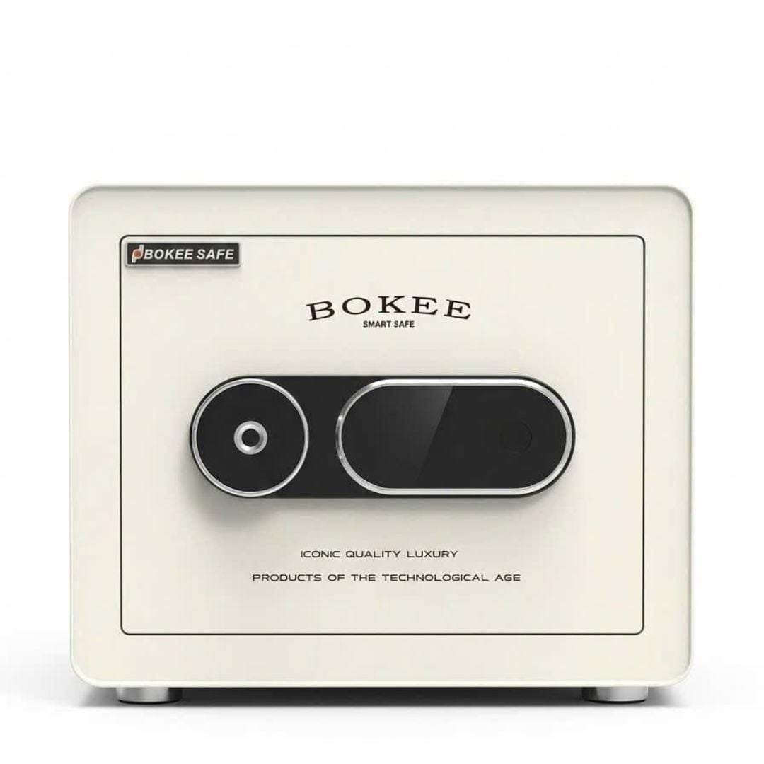 Két sắt BOKEE BK-30VT (18kg) Khóa Vân Tay Kết Nối App Điện Thoại 