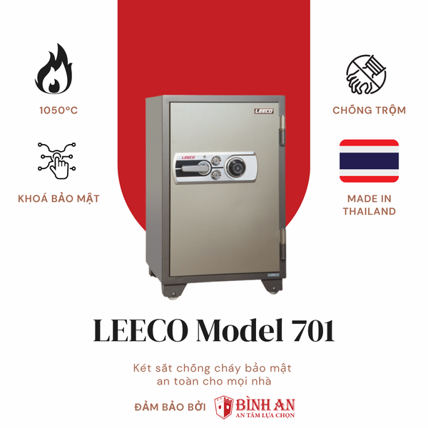  Két sắt LEECO 701 (190kg) Nhập Khẩu Thái Lan 