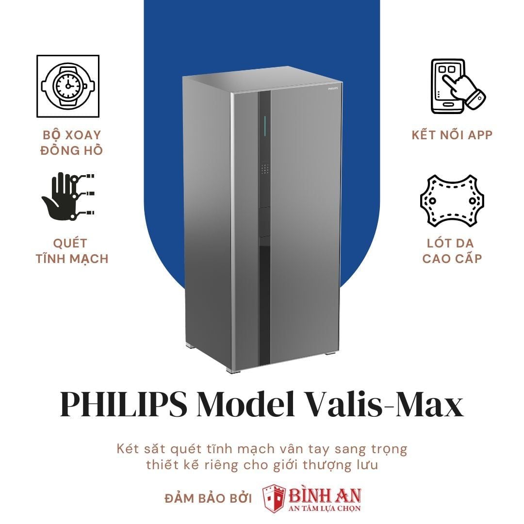  Két sắt PHILIPS VALIS-Max (358kg) Phiên Bản Giới Hạn Toàn Cầu 