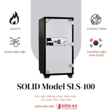  Két Sắt Solid SLS-100 (210kg) Hàn Quốc Gia Đình 