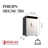  Két sắt PHILIPS SBX701-7B0 (131kg) Cao Cấp Thông Minh Hiện Đại 