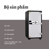  Két Sắt Solid SLS-100 (210kg) Hàn Quốc Gia Đình 
