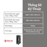  Két sắt Truly TSD-135 (495KG) Thép 12mm Chống Cạy 