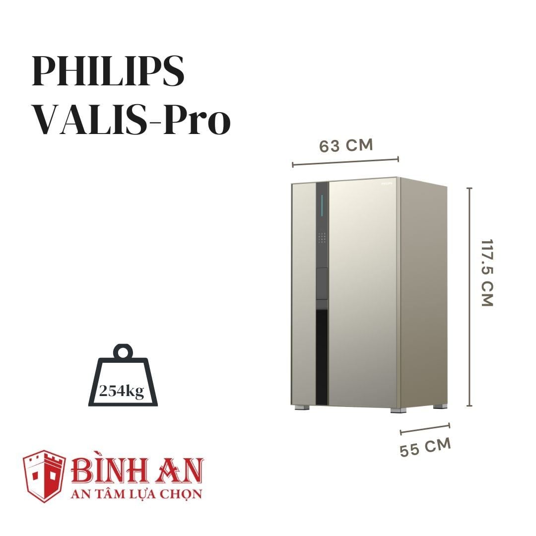  Két sắt PHILIPS VALIS-Pro (254kg) Dành Riêng Cho Giới Thượng Lưu 