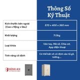  Két sắt PHILIPS SBX602-5CU (71.5kg) Kết Nối Thông Minh 