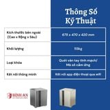  Két sắt PHILIPS VALIS-6BU (113kg) May Đo Riêng Cho Gia Đình Quý Tộc 