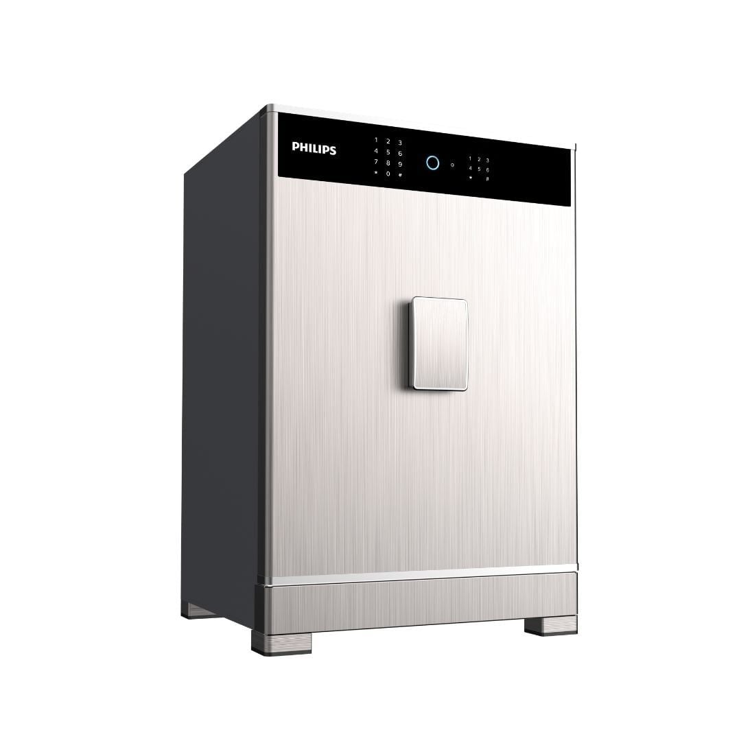  Két sắt PHILIPS SBX701-6B0 Với Thiết Kế Lót Da Cao Cấp 