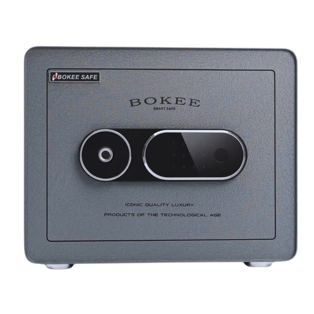  Két sắt BOKEE BK-30VT (18kg) Khóa Vân Tay Kết Nối App Điện Thoại 