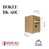  Két sắt BOKEE BK-60C (55kg) Thông Minh Kích Thước Lớn 