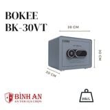  Két sắt BOKEE BK-30VT (18kg) Khóa Vân Tay Kết Nối App Điện Thoại 