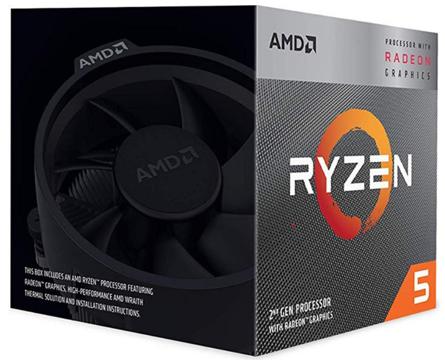 CPU AMD Ryzen 3400G up to nhân luồng, 4MB