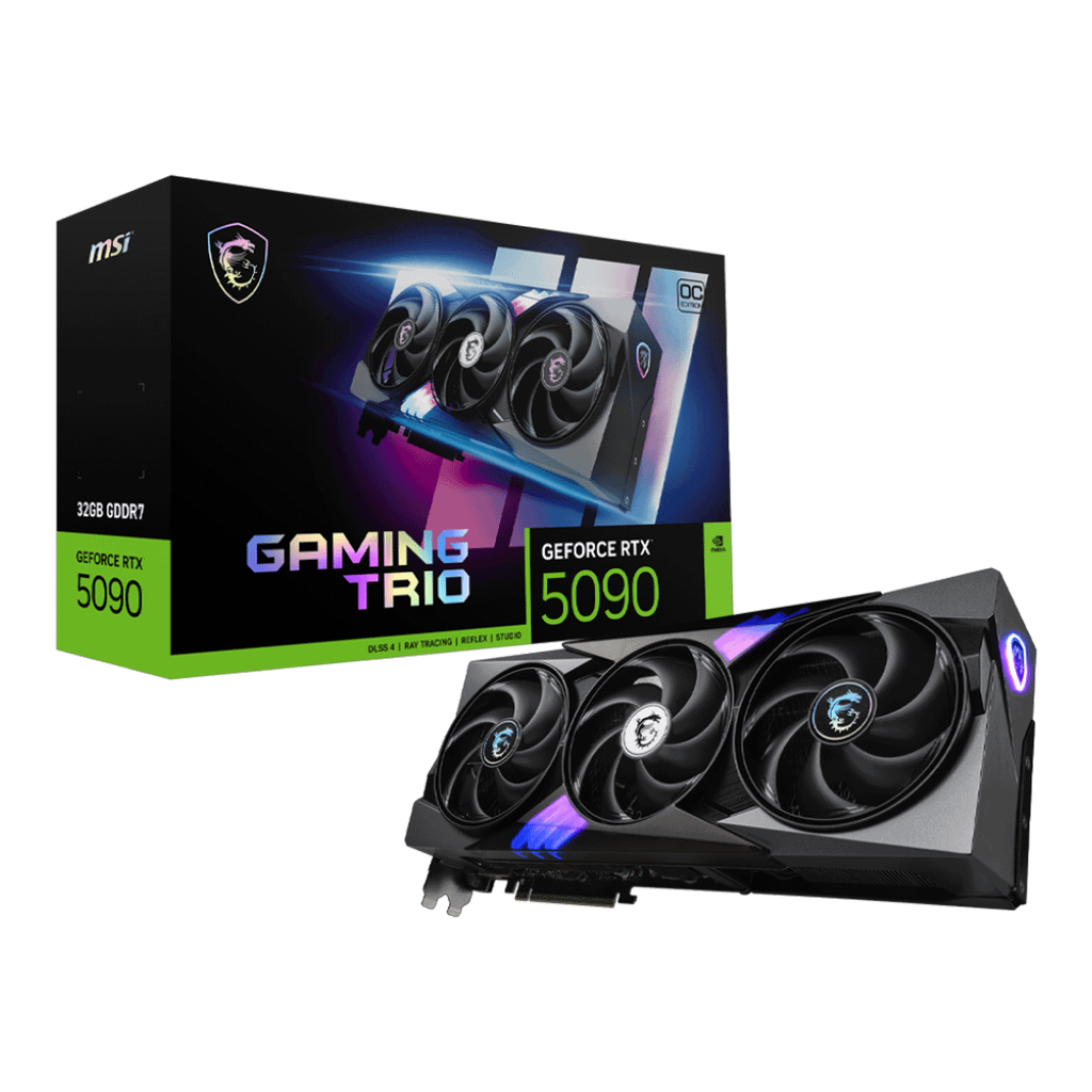 Card màn hình MSI RTX™ 5090 32G GAMING TRIO OC