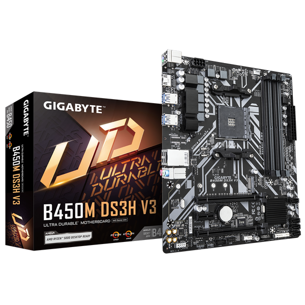  Mainboard Gigabyte B450M DS3H - V3 