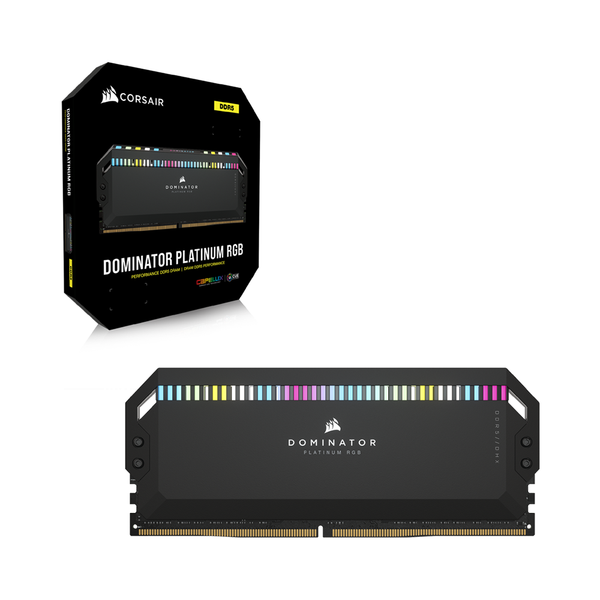  Ram PC Corsair Dominator Platinum RGB 32GB 5200Mhz DDR5 (1x32GB) 