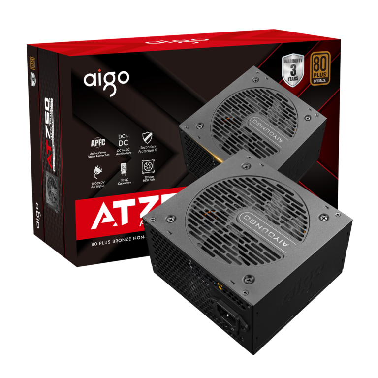 NGUỒN AIGO AT750 – 750W 80 PLUS BRONZE