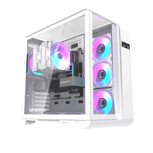  Case DarkFlash L280 (ATX, AIO 360mm) – White/Trắng 