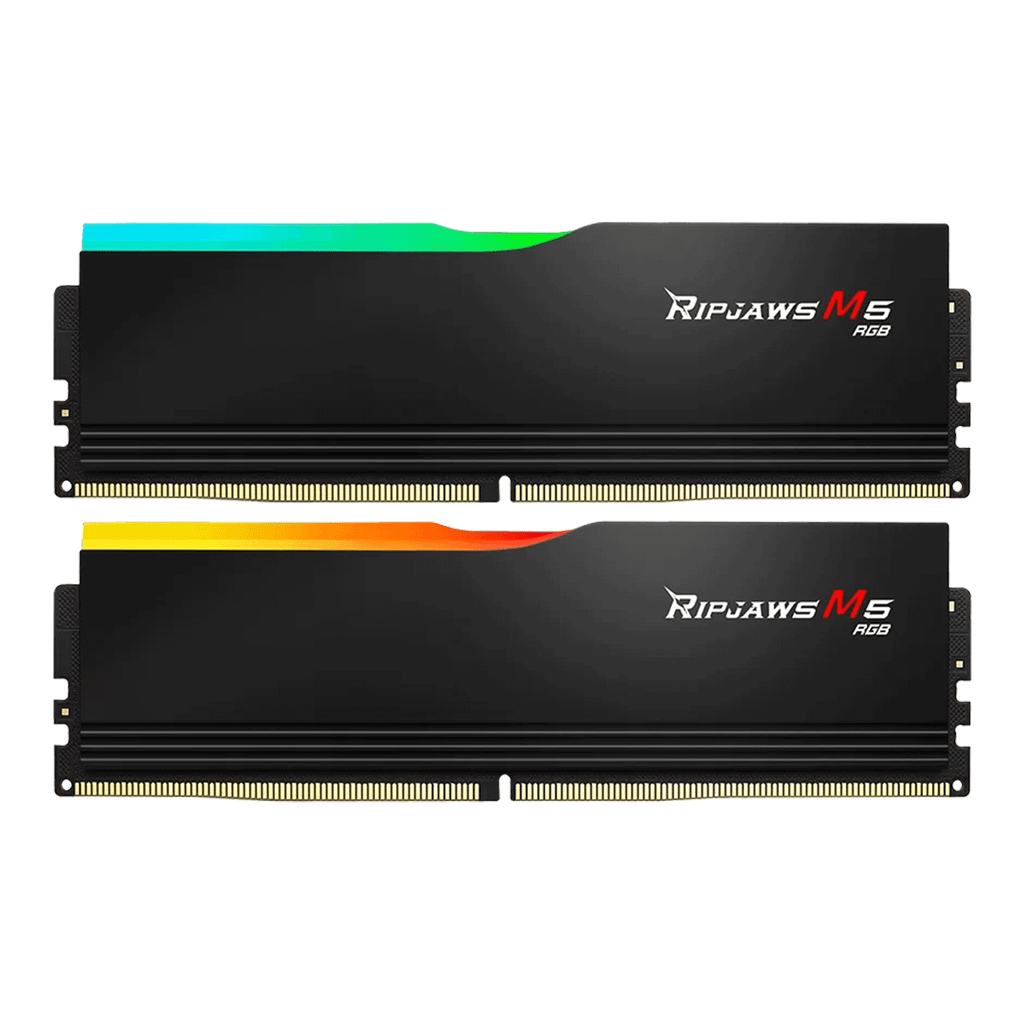 Ram GSkill Ripjaws M5 RGB Black 16GB | 1x16GB, DDR5, 5200MHz (F5-5200J4040A16GX1-RM5RK)