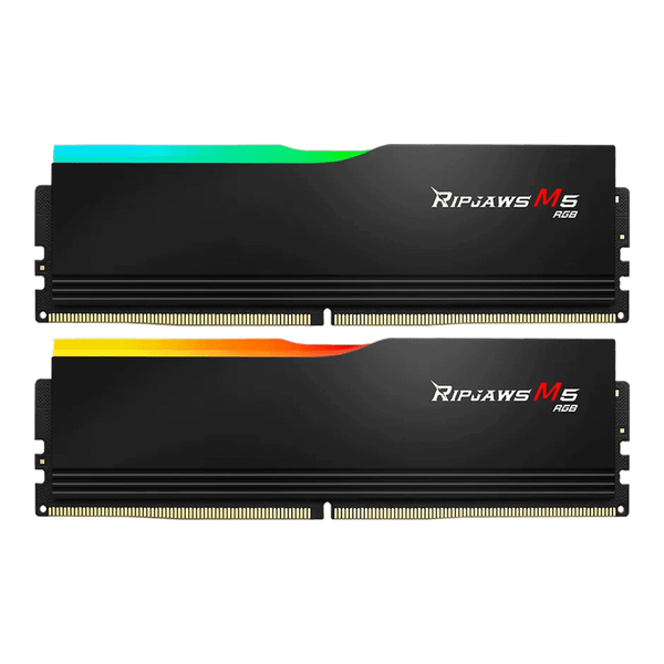  Ram GSkill Ripjaws M5 RGB Black 32GB | 2x16GB, DDR5, 5200MHz (F5-5200J4040A16GX2-RM5RK) 