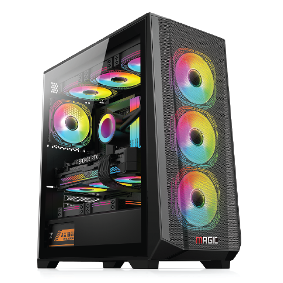 Thùng máy CASE MAGIC GE-01 (E-ATX) 3 Fan