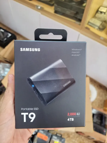  Ổ cứng di động SSD Samsung T9 2000MB/S 1TB USA 