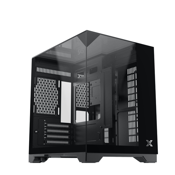  Thùng máy Xigmatek Ocean M Nano M-ATX (EN 45400)3 Fan ARGB Đen 