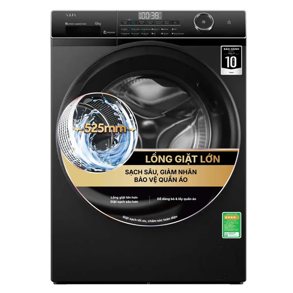 Máy giặt Aqua Inverter 12 kg AW12-BP4959U1K