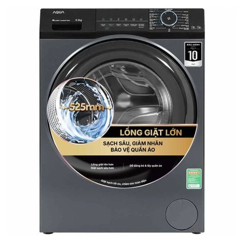 Máy Giặt Aqua Inverter 8.5 Kg AQD-A852J.BK