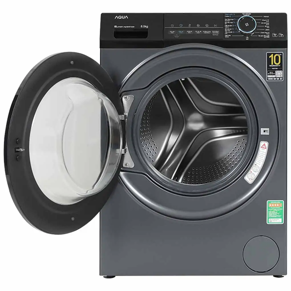 Máy Giặt Aqua Inverter 8.5 Kg AQD-A852J.BK