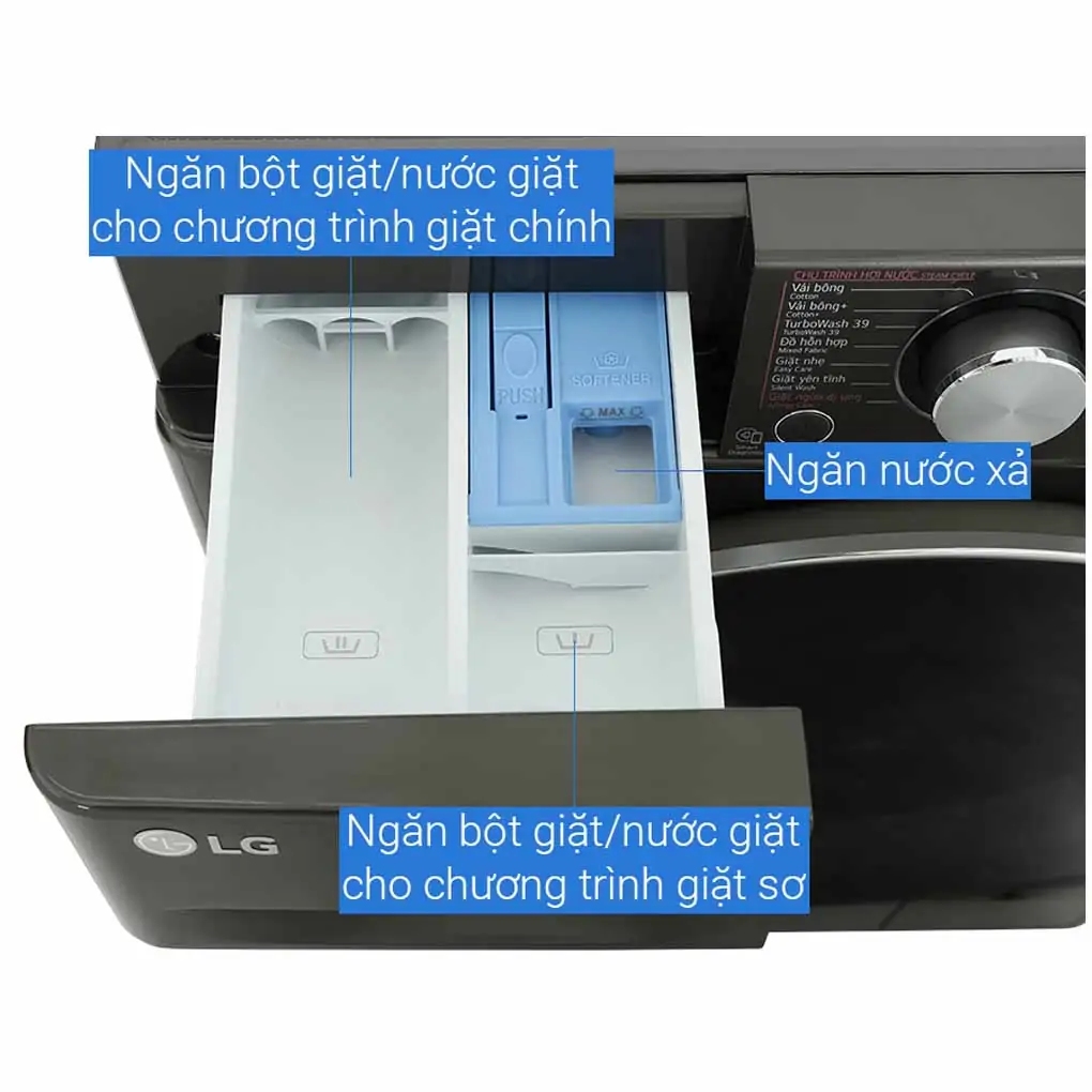 Máy Giặt LG Inverter 12 Kg FV1412S3B