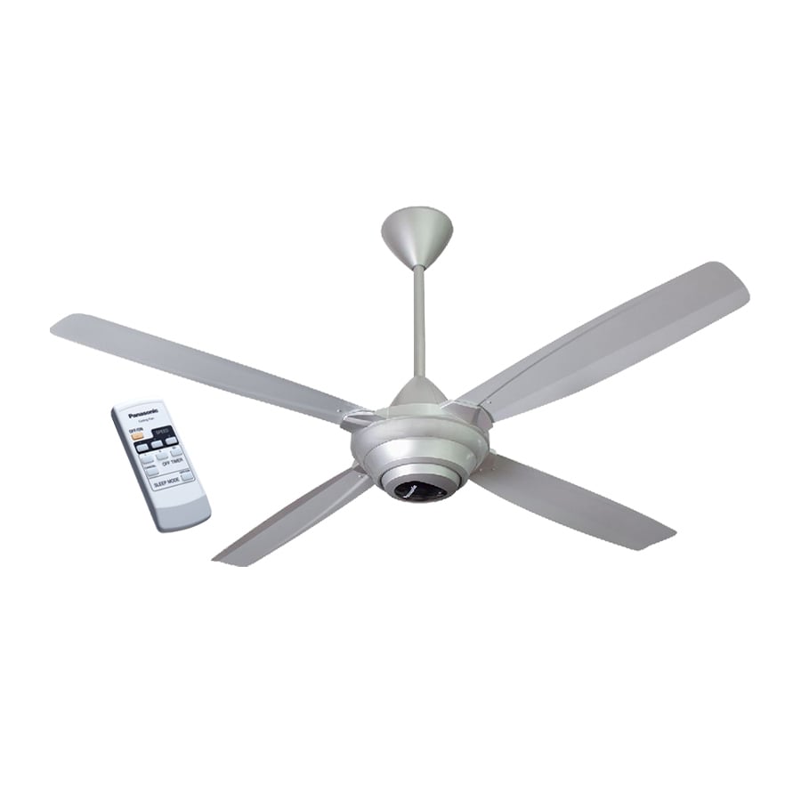 Quạt trần Panasonic 4 cánh F-56MZG-S màu bạc