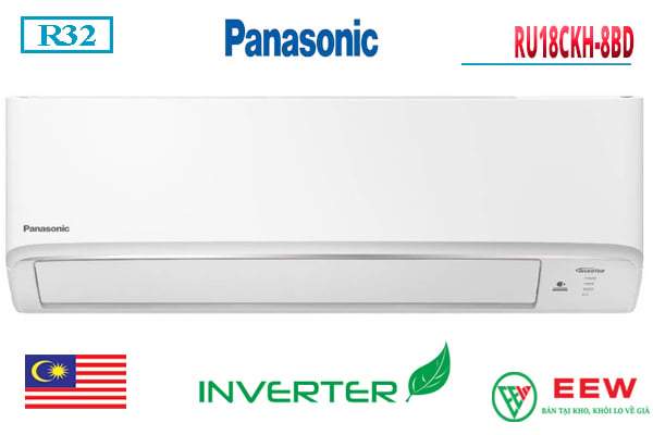 Điều hòa Panasonic 1 chiều Inverter 18000Btu CS/CU-RU18CKH-8D mới 2026