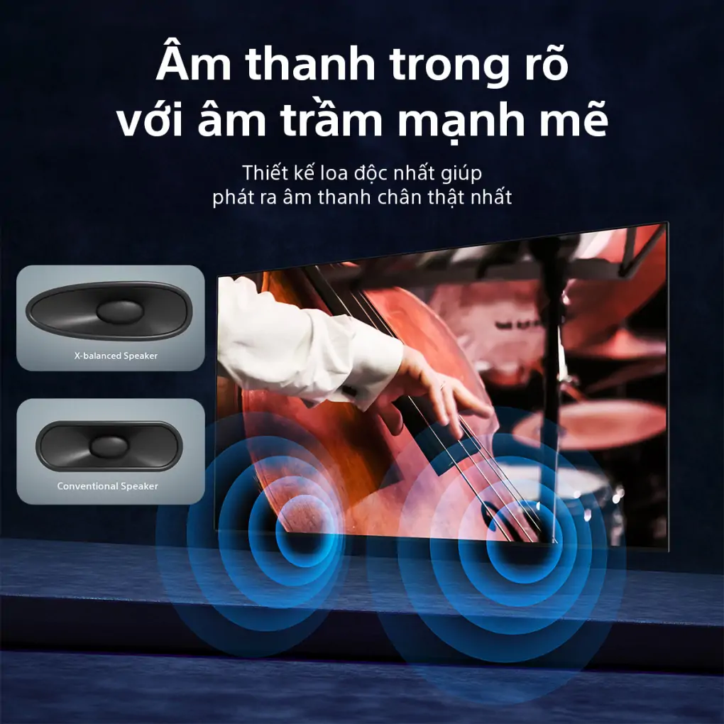 Google Tivi Sony 4K 55 inch K-55S30