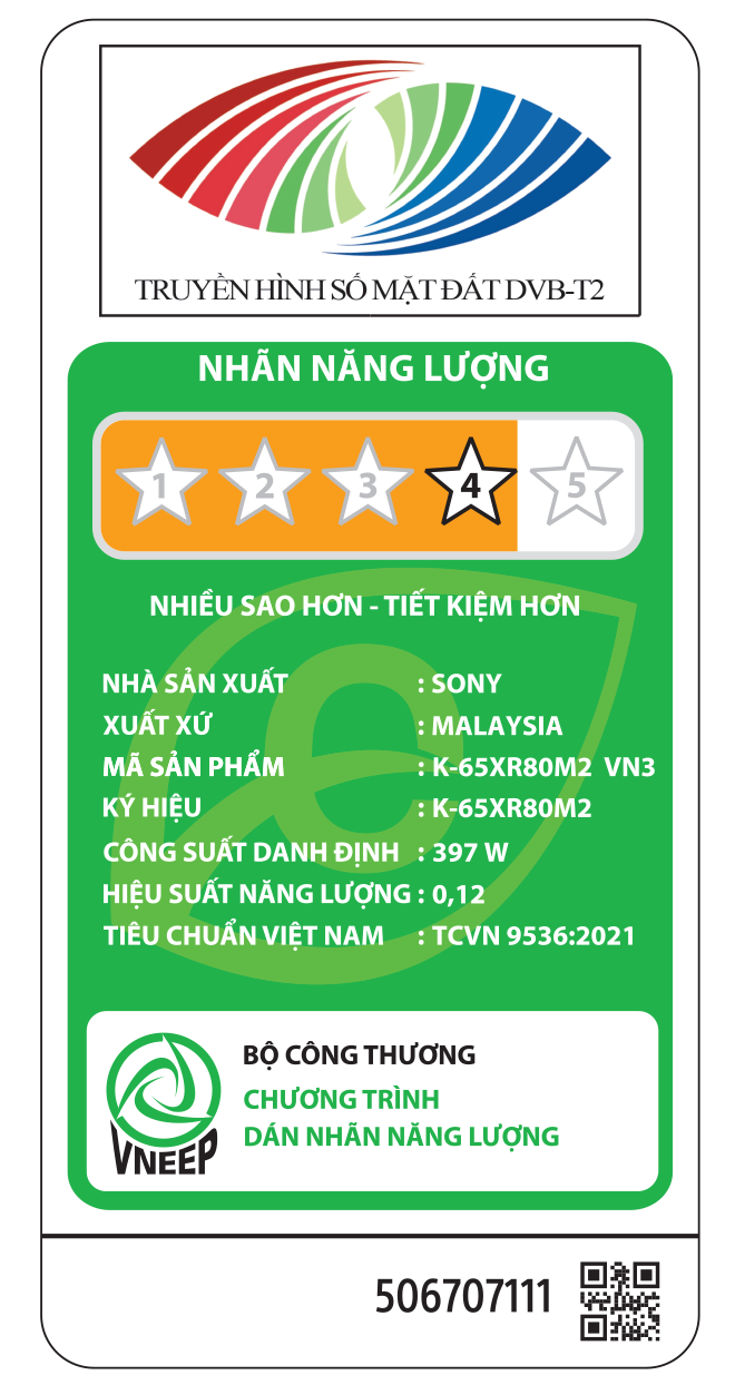 Sony Google TV OLED BRAVIA 8 II K-65XR80M2