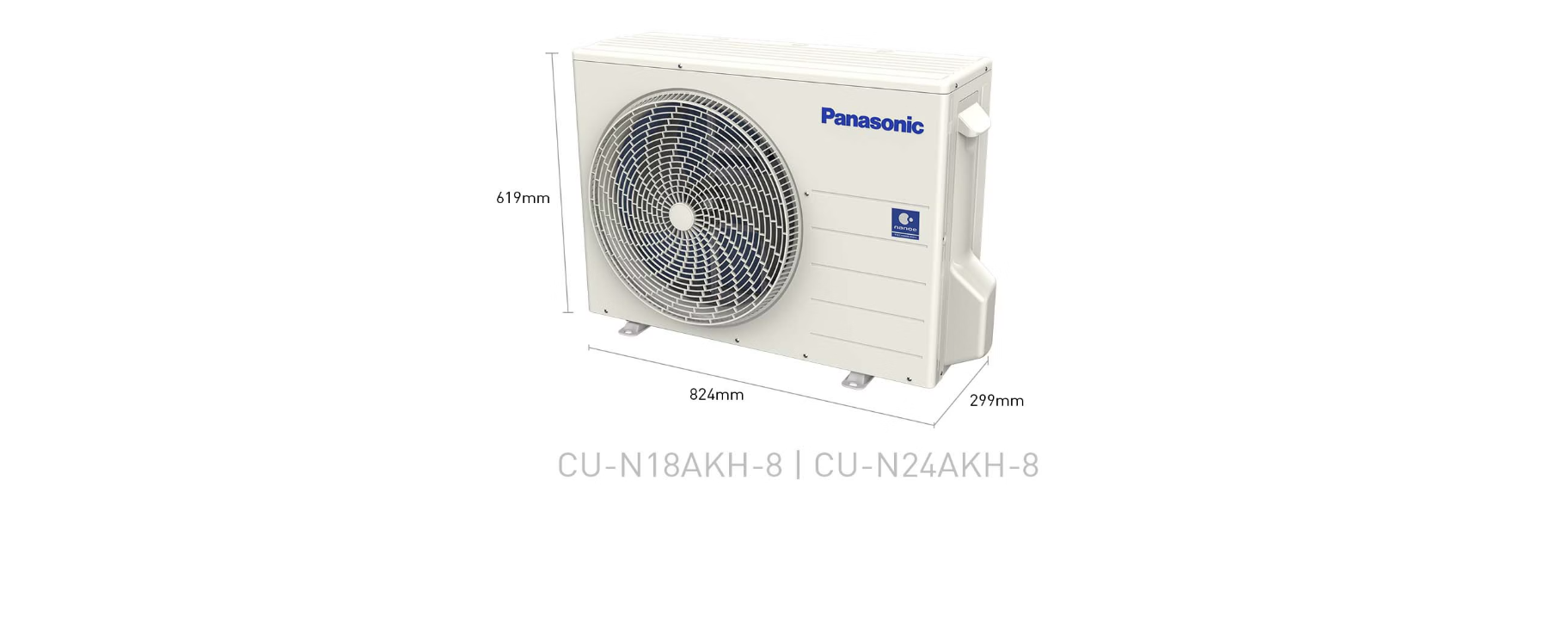 Điều hòa Panasonic 1 chiều CS/CU-N12AKH-8