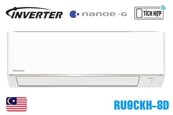 Điều hòa Panasonic 1 chiều Inverter 9000Btu CS/CU-RU9CKH-8D