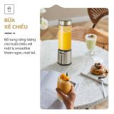 Máy Xay Sinh Tố Cầm Tay OLIVO PB01 – Xay Được Đá Viên, Sạc Pin Sử Dụng Không Cần Dây – Nhỏ Gọn, Cao Cấp, Tiện Lợi, Dung Tích 450ML