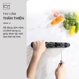 Dụng Cụ Mài Dao Kéo OLIVO KS1 - Làm Sắc Nhanh - 3 Khe Mài Riêng Biệt - Núm Xoay Điều Chỉnh Góc Mài - Dễ Sử Dụng