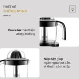 Máy Vắt Cam OLIVO CJ12 - Dung tích lớn 1.2L, Có Hai Đầu Vắt Lớn - Nhỏ, Công Suất 40W, Vắt Kiệt Nước, Sử Dụng Dễ Dàng