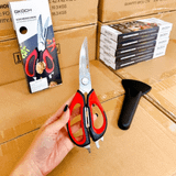 KÉO CẮT ĐA NĂNG 5 TRONG 1 THƯƠNG HIỆU GKÖCH GERMANY- chiếc kéo thần thánh cho gian bếp hiện đại!