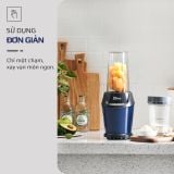 Máy Xay Sinh Tố OLIVO MB1000 - Ba Cốc Xay Linh Hoạt - Xay Đá Bào, Xay Sinh Tố, Smoothie, Đồ Ăn Dặm Cho Bé, Xay Đồ Khô - Công Suất Lớn 1000W