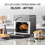 Nồi Chiên Không Dầu OLIVO AF150 - 16 Chức Năng - Dung Tích 15L - Công Suất 2500W