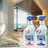 Xịt tẩy cặn canxi vách kính sen vòi đa năng Antikal - Chai 800 ml (10)