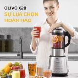 Máy Làm Sữa Hạt OLIVO X20 - Nấu Sữa Hạt, Xay Sữa Hạt, Làm Sữa Thảo Mộc Đa Năng