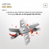 Máy Xay Sinh Tố OLIVO MB1000 - Ba Cốc Xay Linh Hoạt - Xay Đá Bào, Xay Sinh Tố, Smoothie, Đồ Ăn Dặm Cho Bé, Xay Đồ Khô - Công Suất Lớn 1000W