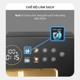 Nồi Chiên Hấp Đa Năng OLIVO SF1600 - Phiên bản Đặc Biệt cao cấp nhất, Màn hình OLED hiện đại, 70 chế độ cài sẵn, Dung tích 16L, Vệ sinh dễ dàng